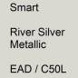 Preview: Smart, River Silver Metallic, EAD / C50L.